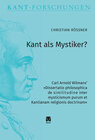 Buchcover Kant als Mystiker?