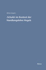 Buchcover 'Schuld' im Kontext der Handlungslehre Hegels