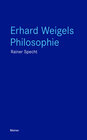 Buchcover Erhard Weigels Philosophie
