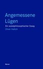 Buchcover Angemessene Lügen