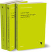 Buchcover Hegel: Wissenschaft der Logik. Band 1+2