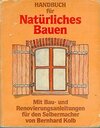 Buchcover Handbuch für Natürliches Bauen