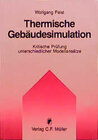 Buchcover Thermische Gebäudesimulation