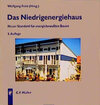 Buchcover Das Niedrigenergiehaus