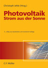 Buchcover Photovoltaik - Strom aus der Sonne