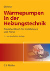 Buchcover Wärmepumpen in der Heizungstechnik