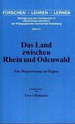 Buchcover Das Land zwischen Rhein und Odenwald