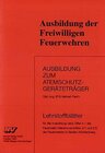 Buchcover Ausbildung zum Atemschutzgeräteträger Baden-Württemberg