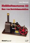 Buchcover Heissluftmotoren / Heissluftmotoren