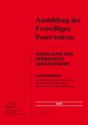 Buchcover Ausbildung zum Atemschutzgeräteträger