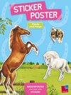 Buchcover Sticker-Poster: Pferde und Ponys