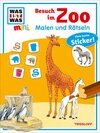 Buchcover Malen und Rätseln Besuch im Zoo