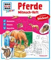 Buchcover Mitmach-Heft Pferde