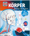 Buchcover WAS IST WAS Rätseln und Stickern: Körper