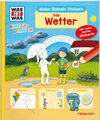 Buchcover WAS IST WAS Kindergarten Malen Rätseln Stickern. Das Wetter