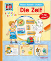 Buchcover WAS IST WAS Kindergarten Malen Rätseln Stickern Die Zeit