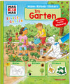 Buchcover WAS IST WAS Kindergarten Malen Rätseln Stickern Im Garten.