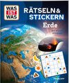Buchcover WAS IST WAS Rätseln und Stickern: Erde