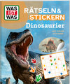 Buchcover WAS IST WAS Rätseln und Stickern: Dinosaurier