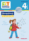 Buchcover FiT FÜR DIE SCHULE: Übungsblock Deutsch 4. Klasse