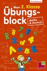 Buchcover Mein 2. Klasse Übungsblock Mathe & Deutsch