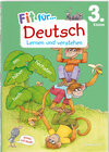 Buchcover Fit für Deutsch 3. Klasse. Lernen und verstehen