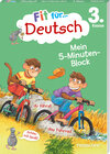 Buchcover Fit für Deutsch 3. Klasse. Mein 5-Minuten-Block