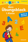 Buchcover LERNSTERN Mein Übungsblock 1. Klasse. Mathe & Deutsch