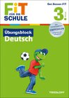 Buchcover Fit für die Schule Übungsblock Deutsch 3. Klasse