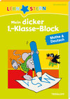Buchcover LERNSTERN Mein dicker 1.-Klasse-Block Mathe & Deutsch