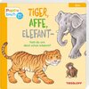 Buchcover Tiger, Affe, Elefant - hast du uns denn schon erkannt?