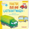 Buchcover Traktor, Bus und Lastkraftwagen - kannst du dieses Fahrzeug sagen?