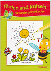 Buchcover Malen und Rätseln für Kindergartenkinder (Grün)