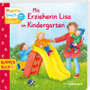 Buchcover Mit Erzieherin Lisa im Kindergarten