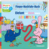Buchcover Finger-Nachfahr-Buch. Elefant und Hase feiern Geburtstag