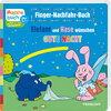 Buchcover Finger-Nachfahr-Buch. Elefant und Hase wünschen Gute Nacht