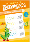Buchcover Extradicker Rätselspaß für Kindergartenkinder