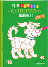 Buchcover Mein buntes Glitzerzauber-Malbuch (Hund). Mit bunten Glitzerkonturen
