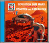 Buchcover WAS IST WAS Hörspiel: Expedition zum Mars/ Kometen und Asteroiden