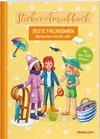 Buchcover Sticker-Anziehbuch. Beste Freundinnen. Gemeinsam durchs Jahr.
