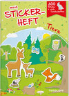 Buchcover Mein Stickerheft. Tiere