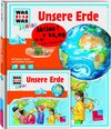 Buchcover WAS IST WAS Junior Set: Unsere Erde Buch & Hörspiel-CD
