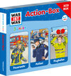 Buchcover WAS IST WAS Junior 3-CD-Action-Box Feuerwehr/ Polizei/ Flughafen