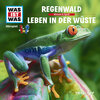 Buchcover WAS IST WAS Hörspiel. Regenwald / Leben in der Wüste.