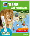 Buchcover BOOKii® WAS IST WAS Stickeratlas Tiere aus aller Welt