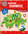 WAS IST WAS Stickeratlas Kantone Schweiz width=