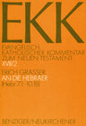 Buchcover An die Hebräer, EKK XVII/2