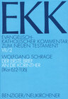 Buchcover Der erste Brief an die Korinther, EKK VII/2