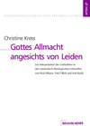 Buchcover Gottes Allmacht angesichts von Leiden