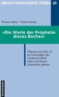 Buchcover "Die Worte der Prophetie dieses Buches"